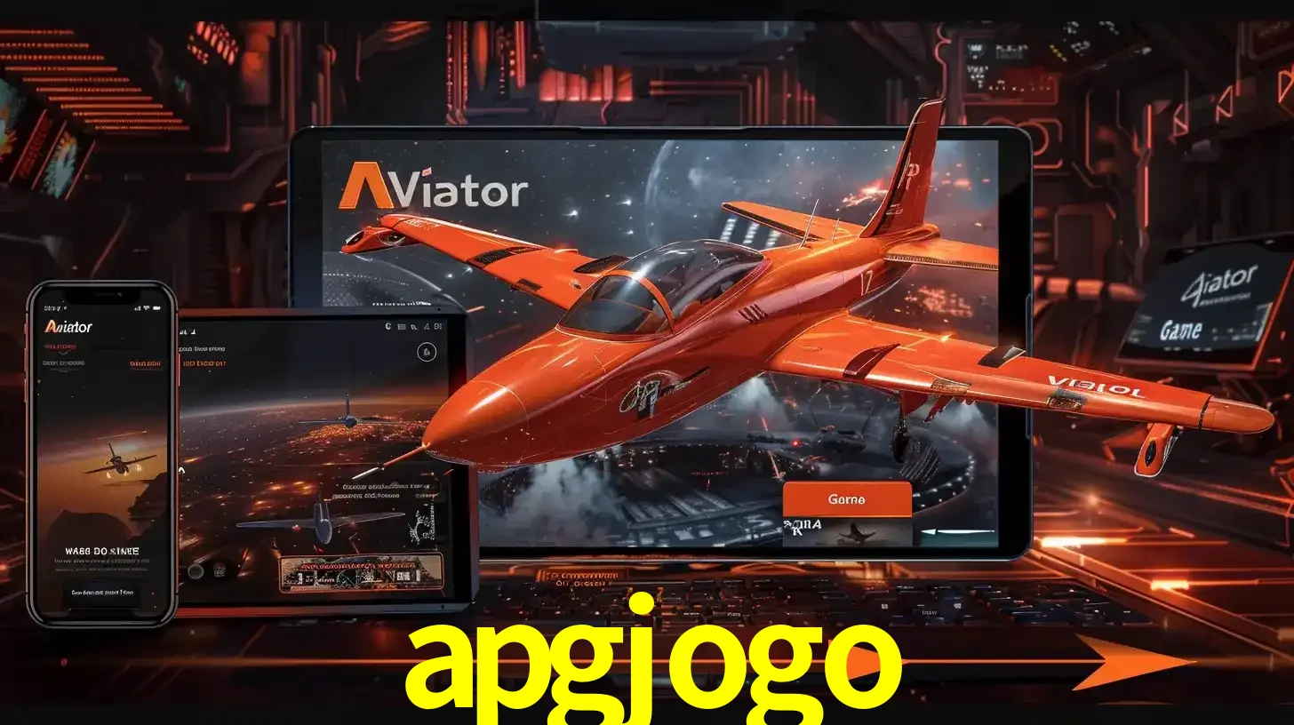 Apresentação tecnológica do jogo Aviator com um avião saindo da tela de um tablet, demonstrando a experiência imersiva em múltiplos dispositivos no apgjogo.